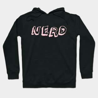 Unleash Your Inner Nerd in Style with our Vibrant Pink Nerd Hoodie